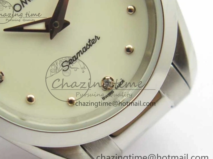 0516 Aqua Terra Seamaster ZF 1:1 Best Edition White Dial on SS Bracelet Gen Lightweight 7903